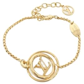 Louis Vuitton-Louis Vuitton LV Stellar Charm Bracelet-Golden