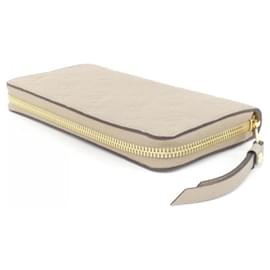 Louis Vuitton-Louis Vuitton Monogram Empreinte Zippy Wallet-Grey