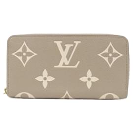 Louis Vuitton-Louis Vuitton Bicolor Monogram Empreinte Zippy Wallet-Grey