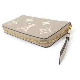 Louis Vuitton-Louis Vuitton Bicolor Monogram Empreinte Zippy Wallet-Grey
