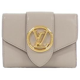 Louis Vuitton-Louis Vuitton Portefeuille LV Pont Neuf Compact Wallet-Brown