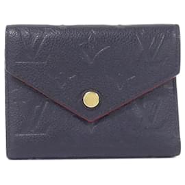 Louis Vuitton-Louis Vuitton Monogram Empreinte Portefeuille Victorine Wallet-Red