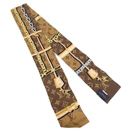 Louis Vuitton-Louis Vuitton Bandeau Monogram Confidential Scarf-Other