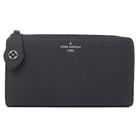 Louis Vuitton-Louis Vuitton Taurillon Portefeuille Comet M63102 Wallet-Black