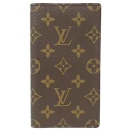 Louis Vuitton-Louis Vuitton Monogram Agenda Posh R20503 Organizer-Brown,Monogram