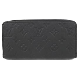 Louis Vuitton-Louis Vuitton Monogram Empreinte Zippy Wallet-Black
