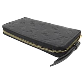 Louis Vuitton-Louis Vuitton Monogram Empreinte Zippy Wallet-Black