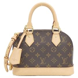 Louis Vuitton-Louis Vuitton Monogram Alma BB Handbag-Brown,Monogram