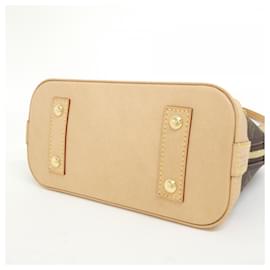 Louis Vuitton-Louis Vuitton Monogram Alma BB Handbag-Brown,Monogram