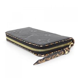 Louis Vuitton-Louis Vuitton Monogram Empreinte Zippy Wallet-Black