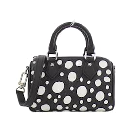 Louis Vuitton-Louis Vuitton Monogram Empreinte Nano Speedy Boston Bag-Black