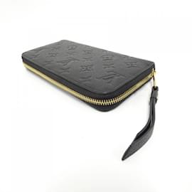 Louis Vuitton-Louis Vuitton Monogram Empreinte Zippy Wallet-Black