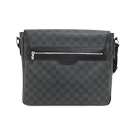 Louis Vuitton-Louis Vuitton Damier Graphite Daniel MM Shoulder Bag-Damier ebene