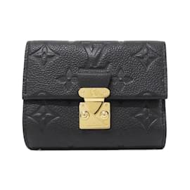 Louis Vuitton-Louis Vuitton Monogram Empreinte Portefeuille Metis Compact Wallet-Black
