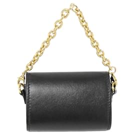 Louis Vuitton-Louis Vuitton Bijoux Sac Earphone Holder-Black