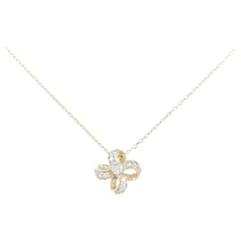 Autre Marque-Ponte Vecchio Diamond Necklace-Golden