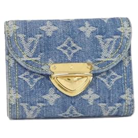 Louis Vuitton-Louis Vuitton LV Remix Portefeuille Victorine Wallet-Blue