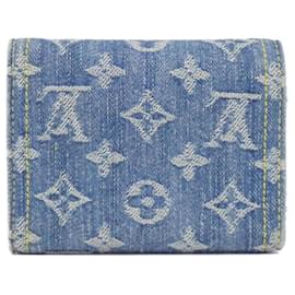 Louis Vuitton-Louis Vuitton LV Remix Portefeuille Victorine Wallet-Blue