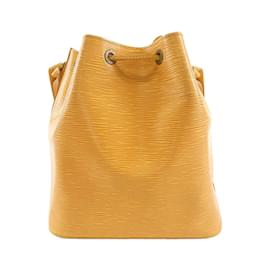 Louis Vuitton-Louis Vuitton Epi Petit Noe M44109 Shoulder Bag-Yellow
