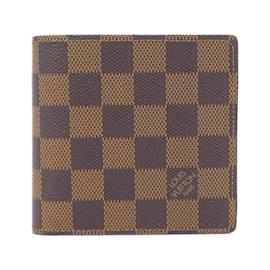 Louis Vuitton-Louis Vuitton Damier Portefeuille Marco Wallet-Damier ebene