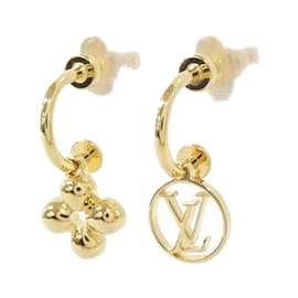 Louis Vuitton-Louis Vuitton Blooming Earrings M64859-Golden
