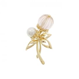 Mikimoto-Mikimoto 2007 Christmas Charity Brooch-Golden