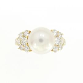Mikimoto-Mikimoto Akoya Pearl Band Ring-Golden