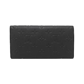 Louis Vuitton-Louis Vuitton Monogram Empreinte Portefeuille Emily Wallet-Black