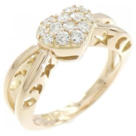 Autre Marque-Ponte Vecchio Heart Diamond Ring-Golden