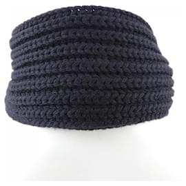 Prada-Prada Black Nylon Shawl-Black