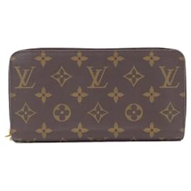 Louis Vuitton-Louis Vuitton Monogram Zippy Wallet-Brown
