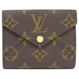 Louis Vuitton-Louis Vuitton Monogram Portefeuille Celeste Wallet-Brown,Pink