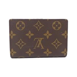 Louis Vuitton-Louis Vuitton Monogram Portefeuille Juliet M69433 Wallet-Brown,Fuschia