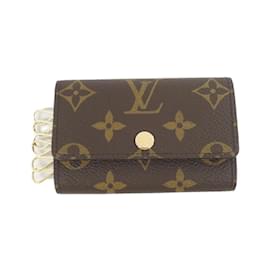 Louis Vuitton-Louis Vuitton Monogram Multicle M62630 Key Case-Brown