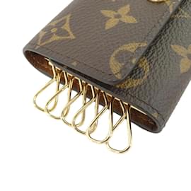 Louis Vuitton-Louis Vuitton Monogram Multicle M62630 Key Case-Brown