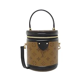 Louis Vuitton-Louis Vuitton Monogram Reverse Cannes Handbag-Brown