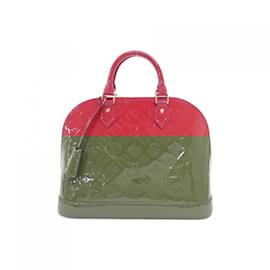 Louis Vuitton-Louis Vuitton Vernis Alma PM Handbag-Fuschia