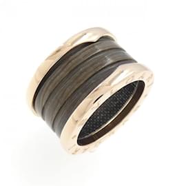 Bulgari-Bvlgari B.zero1 Pink Gold Band Ring-Golden