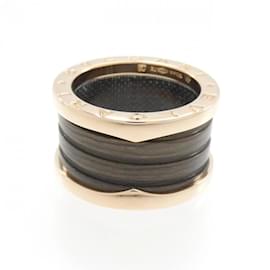 Bulgari-Bvlgari B.zero1 Pink Gold Band Ring-Golden