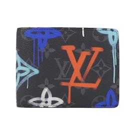 Louis Vuitton-Louis Vuitton Monogram Eclipse Bi-Fold Wallet-Black