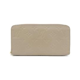 Louis Vuitton-Louis Vuitton Monogram Empreinte Zippy Wallet-Grey