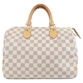 Louis Vuitton-Louis Vuitton Damier Azur Speedy 30cm Boston Bag-Other