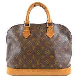 Louis Vuitton-Louis Vuitton Monogram Alma PM Handbag-Brown,Monogram