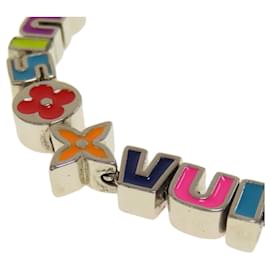 Louis Vuitton-Louis Vuitton MP3282 Monogram Charm Bracelet-Silvery
