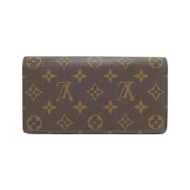 Louis Vuitton-Louis Vuitton Monogram Portefeuille Sarah Wallet-Brown