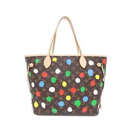 Louis Vuitton-Louis Vuitton Monogram Neverfull MM Handbag-Brown
