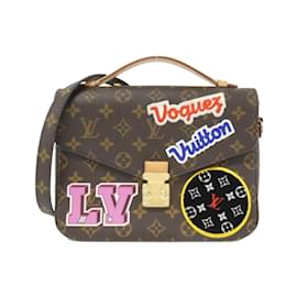 Louis Vuitton-Louis Vuitton Monogram Pochette Metis Handbag-Brown