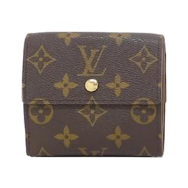 Louis Vuitton-Louis Vuitton Monogram Portefeuille Elise M61654 Wallet-Brown