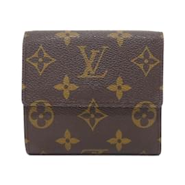 Louis Vuitton-Louis Vuitton Monogram Portefeuille Elise M61654 Wallet-Brown
