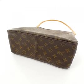 Louis Vuitton-Louis Vuitton Monogram Looping GM Shoulder Bag-Brown